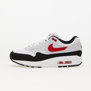 Nike Air Max 1 White/ University Red-Pure Platinum-Black