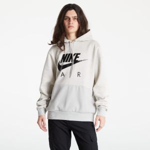 Nike NSW Nike Air Brushed Back Pullover Hoodie Lt Iron Ore/ Htr/ Phantom/ Black