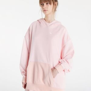 Nike NSW Over-Oversized Fleece Hoodie Atmosphere/ Arctic Orange/ White