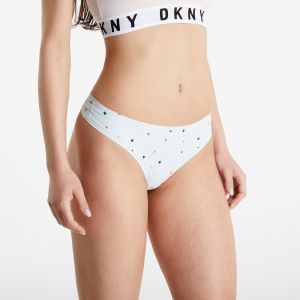 DKNY Litewear-Cut Thong Star Print Mint