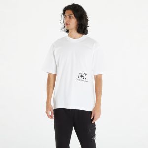 Calvin Klein Jeans Connected Layer Land Short Sleeve Tee White