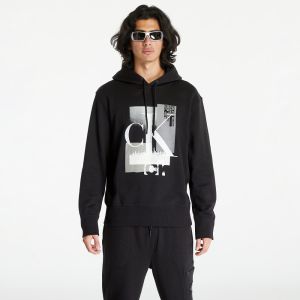 Calvin Klein Jeans Connected Layer Land Hoodie Black