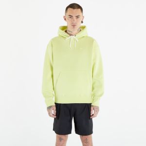 Nike Solo Swoosh Men's Fleece Pullover Hoodie Luminous Green/ White