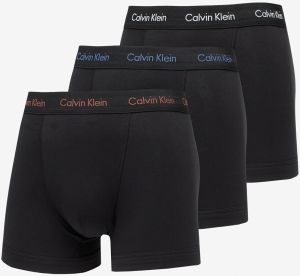 Calvin Klein Cotton Stretch Boxer 3-Pack Black/ Maroon/ Skyway/ True Navy Logos