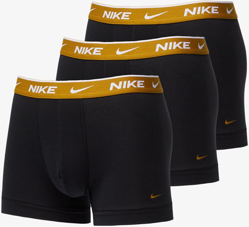 Nike Dri-FIT Everyday Cotton Stretch Trunk 3-Pack Black