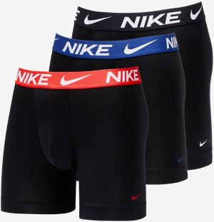 Nike Dri-FIT Essential Micro Boxer Brief 3-Pack Black/ Iren Red WB/ Deep Royal WB/ Black WB