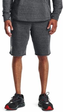 Under Armour Rival Terry Short Pitch Gray Full Heather/ Onyx White