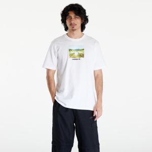 adidas Graphic Tee White