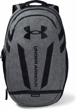 Under Armour Hustle 5.0 Backpack Black/ Graphite Medium Heather/ Black