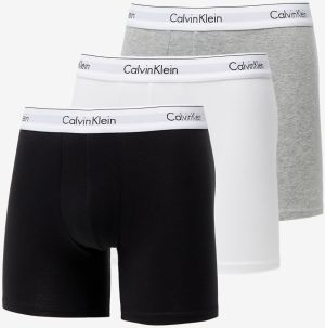 Calvin Klein Modern Cotton Stretch Boxer Brief 3-Pack Black/ White/ Grey Heather