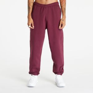 Nike Solo Swoosh Men's Fleece Pants Night Maroon/ White