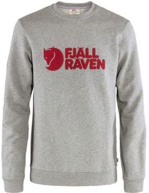 Fjällräven Logo Sweater M Grey Melange