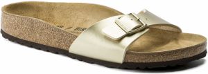 Birkenstock Madrid Birko-Flor Gold Regular Fit