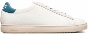 Clae Bradley California White Leather Stellar Blue