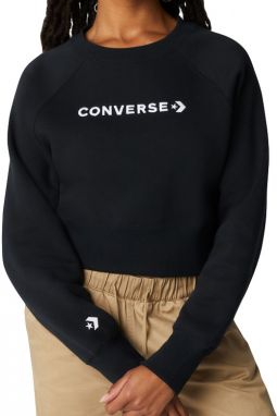 Converse Wordmark Fleece Crew Neck Sweatshirt