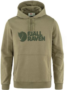 Fjällräven Logo Hoodie M Light Olive