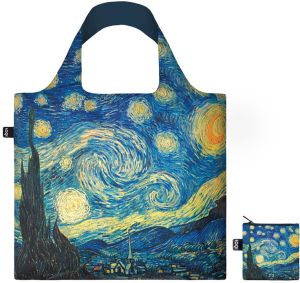 LOQI - VINCENT VAN GOGH - The Starry Night Recycled Bag