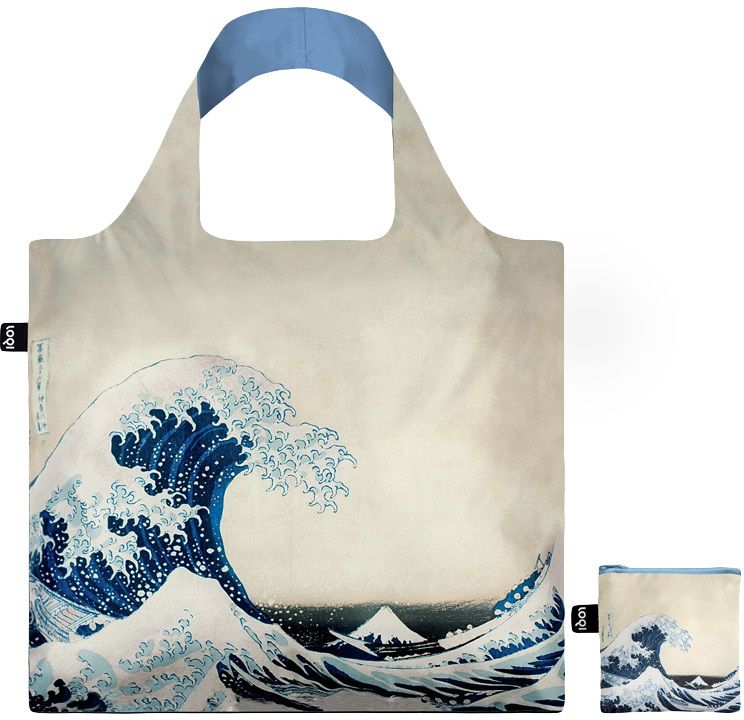 Loqi Katsushika Hokusai - The Great Wave, 1831 Recycled Bag