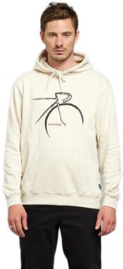 Dedicated Hoodie Falun Side Bikes Oat White