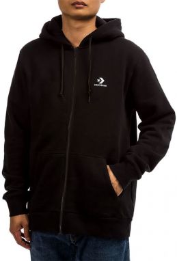 Converse go-to embroidered star chevron zip hoodie