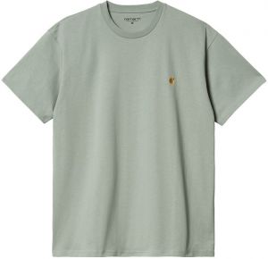 Carhartt WIP S/S Chase T-Shirt Glassy Teal/Gold