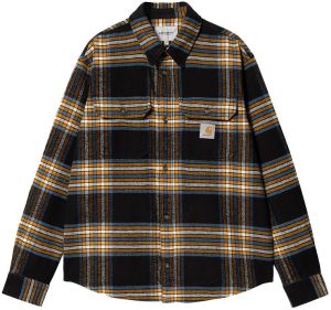 Carhartt WIP L/S Hawkins Shirt Black