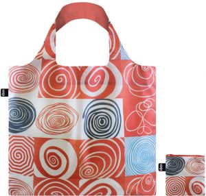 Loqi Louise Bourgeois - Spiral Grids Recycled Bag