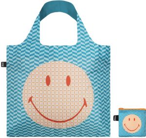 Loqi Bag Smiley - Geometric Recycled Bag