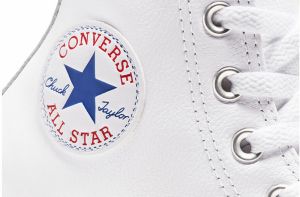 Converse Chuck Taylor Hi Leather White galéria