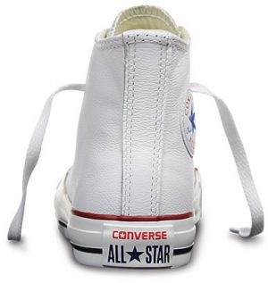 Converse Chuck Taylor Hi Leather White galéria