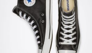 Converse Chuck Taylor Hi Leather Black galéria