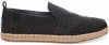 Toms Alpargatas Black Washed Canvas Deconstructed galéria