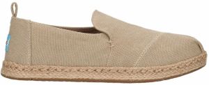 Toms Alpargatas Desert Washed Canvas Deconstructed