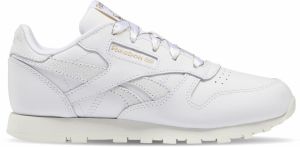 Reebok Classic Leather Kids White Chalk Gold