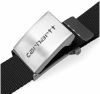 Carhartt WIP Clip Belt Chrome - Black galéria