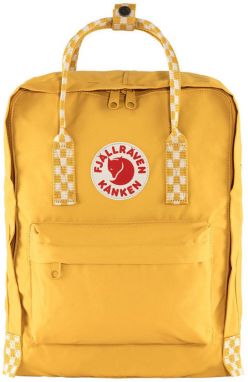 Fjällräven Kånken Ochre - Chess Pattern