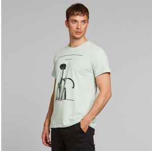 Dedicated T-shirt Stockholm Simplicity Bike Mint galéria