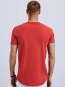 Jednoduché tričko v červenej farbe galéria