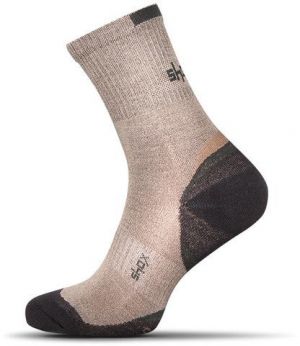 Bavlnené pánske ponožky v béžovej farbe Clima Plus