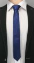 Granátová pánska kravata s prúžkom galéria