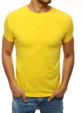 Jednoduché žlté tričko