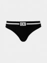 Calvin Klein čierne spodný diel plaviek s logom galéria