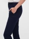 GAP modré nohavice slim ankle pants galéria