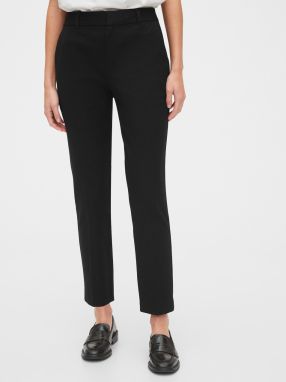 GAP čierne nohavice slim ankle pants