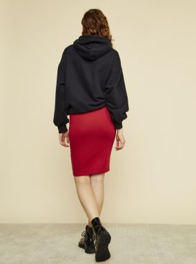 Červená púzdrová sukňa ZOOT Victoria galéria