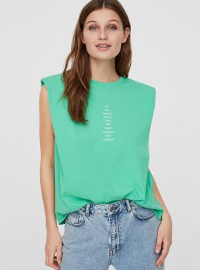 Vero Moda zelené tričko Hollie galéria