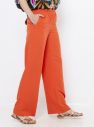 CAMAIEU oranžové voľné nohavice galéria