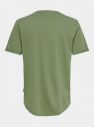 ONLY & SONS zelené pánske basic tričko Gavin galéria