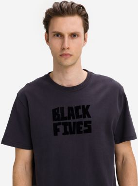 Puma čierne pánske tričko Black Fives Timeline