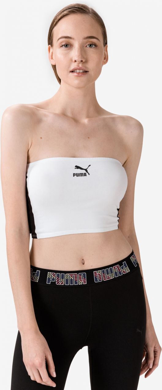 Puma biele crop top